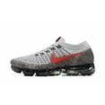 thumbnail image 4 of Nike air vapormax flyknit 2 Men's air cushioned shoes Grey red Size 8-13, 4 of 6