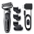 thumbnail image 7 of Braun Series 7 7025s Mens Wet Dry Electric Razor in Black with Charging Stand, 7 of 7