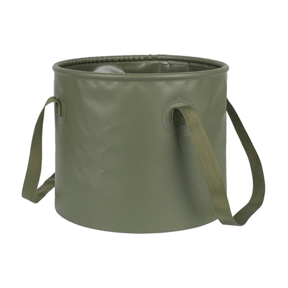 Kyusrd Bucket Camping Storage Container Folding Bucket Portable Leak-Proof Folding Foot Tub Washbasin Travel Hiking Fishing Gardening