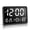 10.5 inches, variant on KY 16" Large Digital Wall Mount Clock, Count Down Timer with Remote, Alarm, Big LED, 8 RGB Color, DST, Temperature for Living Room Classroom Desk, Xmas, Birthday Gift for Senior Men Women Mom Dad