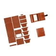 thumbnail image 2 of Milaget DIY Leather Wallet Set Card Organizer Handmade Pre Punched Mens Purse Making Brown, 2 of 9