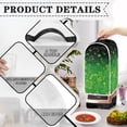 thumbnail image 4 of HELLHERO Kitchen Blender Dust Covers Durable with Stylish 15.94"H x 9.45"L x 7.28"W Multifunctional, Clovers Hearts Sparkle, 4 of 6