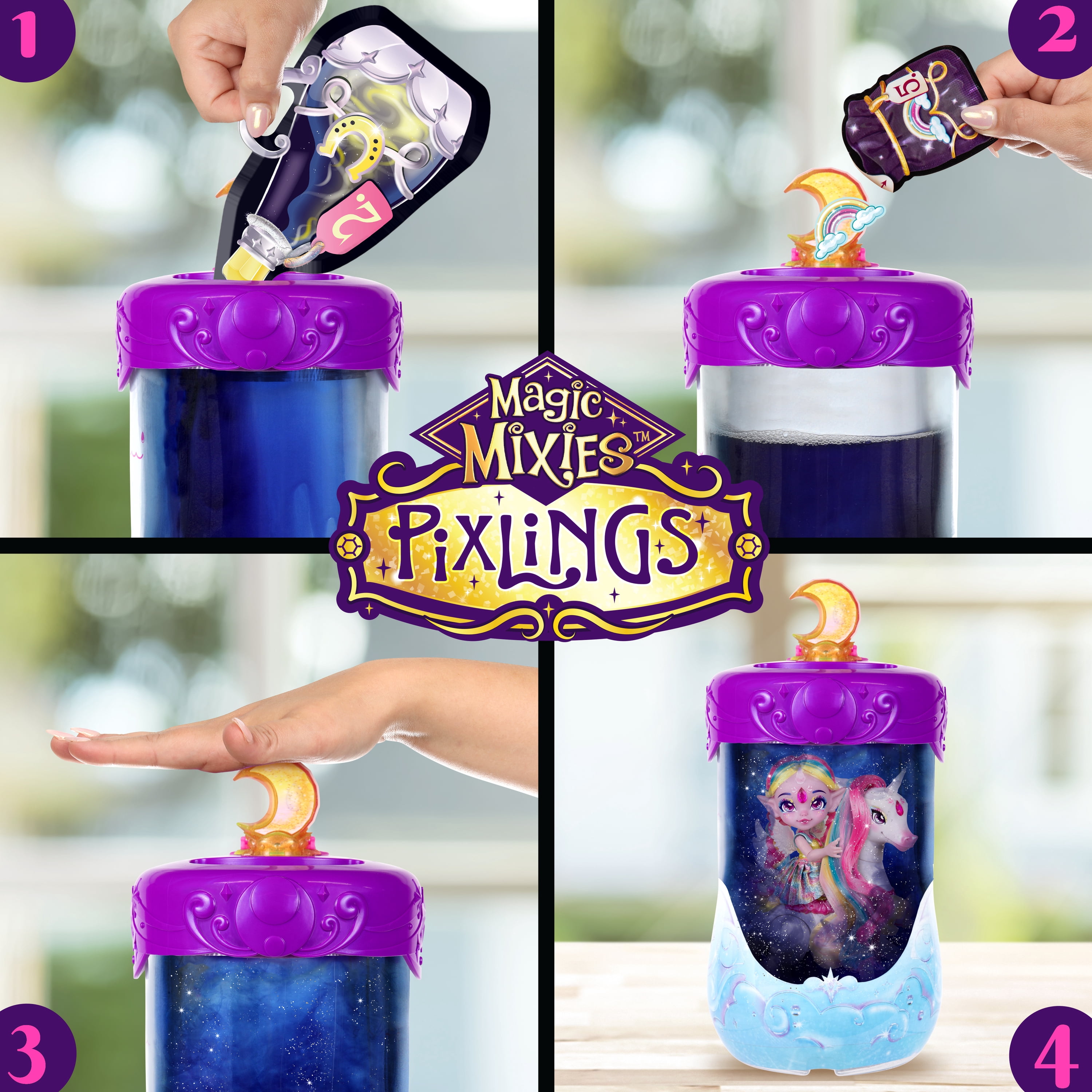 MAGIC MIXIES PIXLINGS DOLL & PET PK