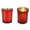 Red, variant on YIMWNYI Christmas Glass Candlestick Aromatic Candle Cup, Holiday Gift, Decorative Candle Holder, Festive Table Centerpiece, Ideal for Parties and Home Decor, Unique Christmas Decorations