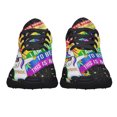 thumbnail image 5 of LGBT Unicorn I Am Brave Shoes Sneakers for Women Men Black Size 7, 5 of 7
