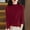 A2 Wine, variant on Women's Turtleneck Sweaters Fall Sweaters for Women Jumper Long Sleeve Tops Mock Neck Knitted Tops Dressy Spring Fall Clothes 2026 Crochet Knit Tops Solid Color Womens Tops Fall Outfits Beige 4XL-5XL