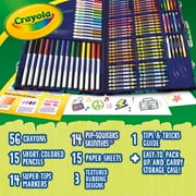 مجموعة تلوين Crayola Imagination Art، 115 قطعة، مجموعة أدوات فنية وحرفية، لوازم الرسم والتلوين، هدايا إبداعية للأطفال