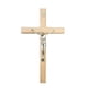 thumbnail image 5 of Crucifijo de pared, cruz de madera, colección de decoración de pared, arte religioso decorativo Color de la madera, 5 of 9