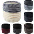 thumbnail image 3 of WREESH Women's Winter High Neck Neck Warmers, Fleece Protected Warm and Comfortable Scarf Coffee, 3 of 3