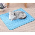 thumbnail image 5 of Furry Basics Dog Cooling Mat, Furrybasics Coolingmat, Summer Indoor Dog Cooling Pad, Pet Ice Silk Self Coolpad, Washable for Small Medium Large Dogs and Cat (Pink, Large), 5 of 8