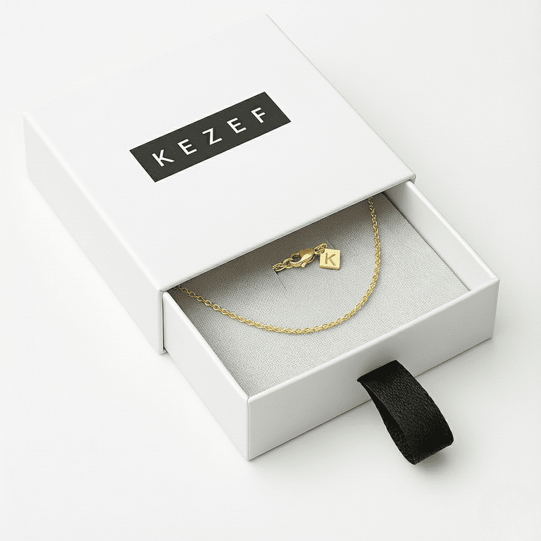 Kezef Gold Plated Sterling Silver Diamond-Cut Cable Necklace photo 7