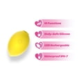 thumbnail image 3 of Dreamii Lemon Bliss Silicone Clitoral Suction Vibrator, Limited Edition, 3 of 10