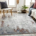 thumbnail image 4 of Hauteloom Bitton Living Room, Bedroom Area Rug - Contemporary - Charcoal, Light Gray, Lavender - 8'10" x 12'4", 4 of 9