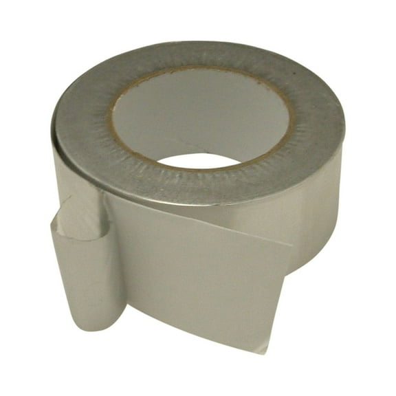 JVCC AF12 Economy Aluminum Foil Tape: 2 in x 50 yds. (Silver)
