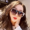 thumbnail image 3 of YCNYCHCHY GM Rhinestone Myopia Sunglasses Clip For Women Sun Protection UV Protection Polarized Driving Sunglasses Day And Night Dual Use, 3 of 6