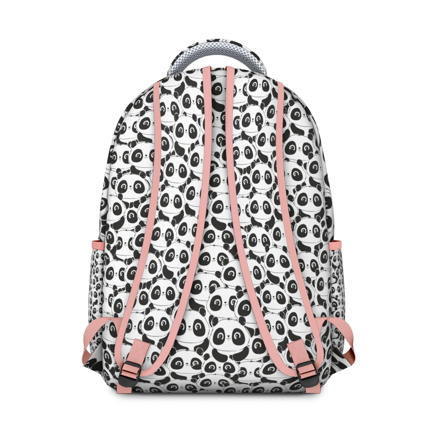 Panda Backpack with Secret Pocket - Discreet Hidden Compartment for Valuables, Cut-Resistant Fabric, Theft Proof Design Panda Themed Gift