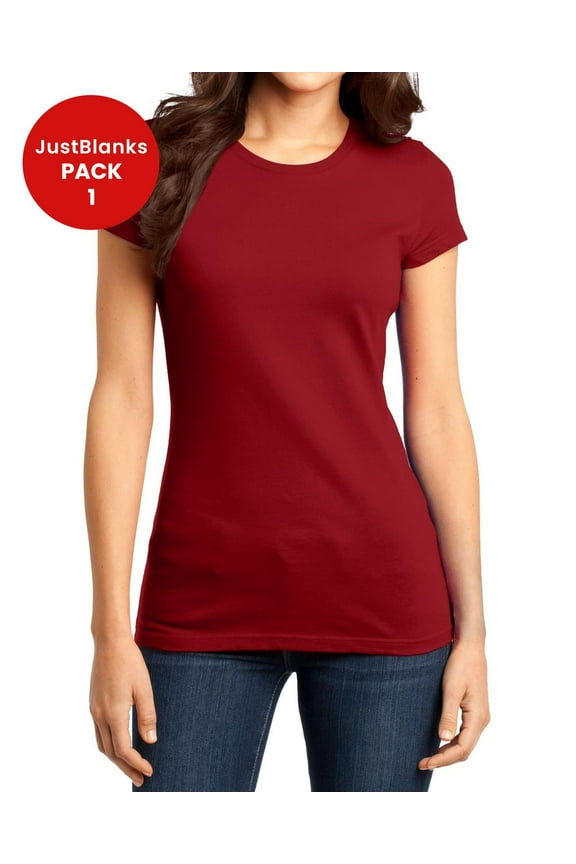 Womens Fitted Soft Cotton Stylish Comfortable Lightweight T-Shirt