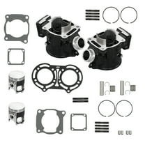 munirater Cylinder Piston Gasket Top End Kit For Yamaha Banshee 350 YFZ350 1987-2006