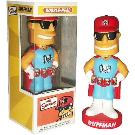 funko simpsons wacky wobbler bobble head duffman - Walmart.com