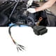 thumbnail image 4 of Cable Conector Hembra OBD2, 5 Pines Extensión De Diagnóstico De Alta Confiabilidad Cable Flexible Rendimiento Estable A Prueba De Roturas Para Automóvil, 4 of 7