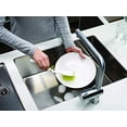 thumbnail image 5 of Joseph Joseph Edge Dish Brush with Integrated Sink Rest, Grey, 5 of 5