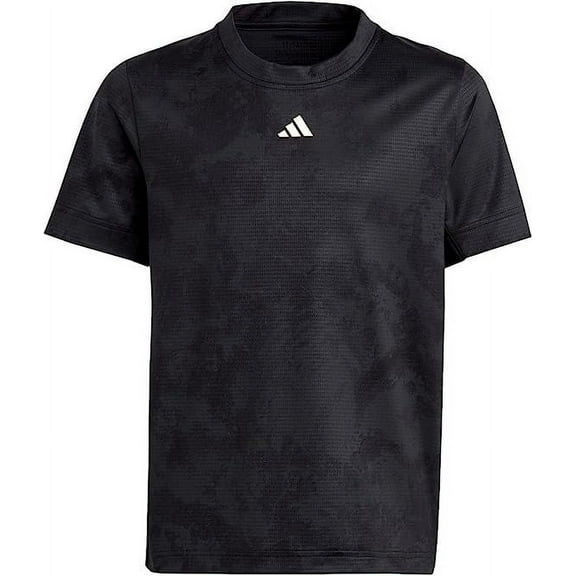 Adidas CARBON Boys' Standard Roland Garros Tennis T-Shirt, US Medium