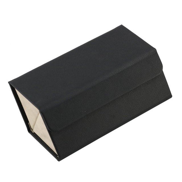 Bewildely Organizador de anteojos, soporte de cuero para anteojos de sol, caja de almacenamiento portátil para anteojos de viaje, L6392 marrón Almacenamiento y organización del hogar L6403 negro Bewildely HA003745-07B