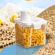 thumbnail image 5 of Recipiente para almacenar granos, apto para uso alimentario, contenedor para arroz y granos, a prueba de insectos, diseño plegable, de metal, para la cocina,Wsvlmg, 5 of 7