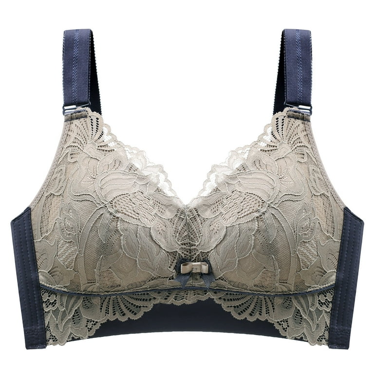  Plus Size Bras for Women Bralette for Large Breasts 5D