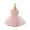 Pink, variant on Girls Princess Dress Fancy Party Costume Dress up Wedding Birthday Party Gown