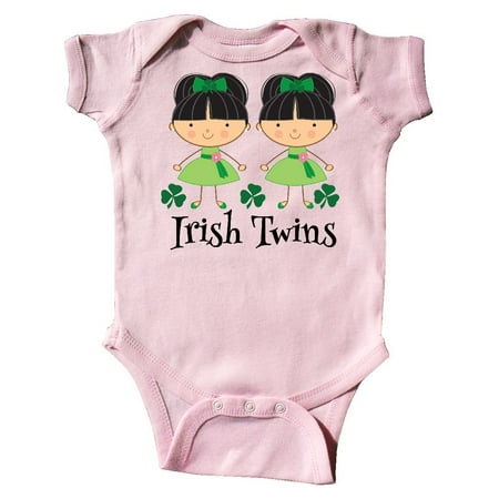 

Inktastic Irish Twins St Patricks Girls Gift Baby Girl Bodysuit