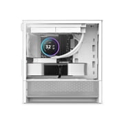 NZXT CCC-H31FW-01White SGCC / Tempered Glass Micro ATX Cases Case (Computer Cases - ATX Form)