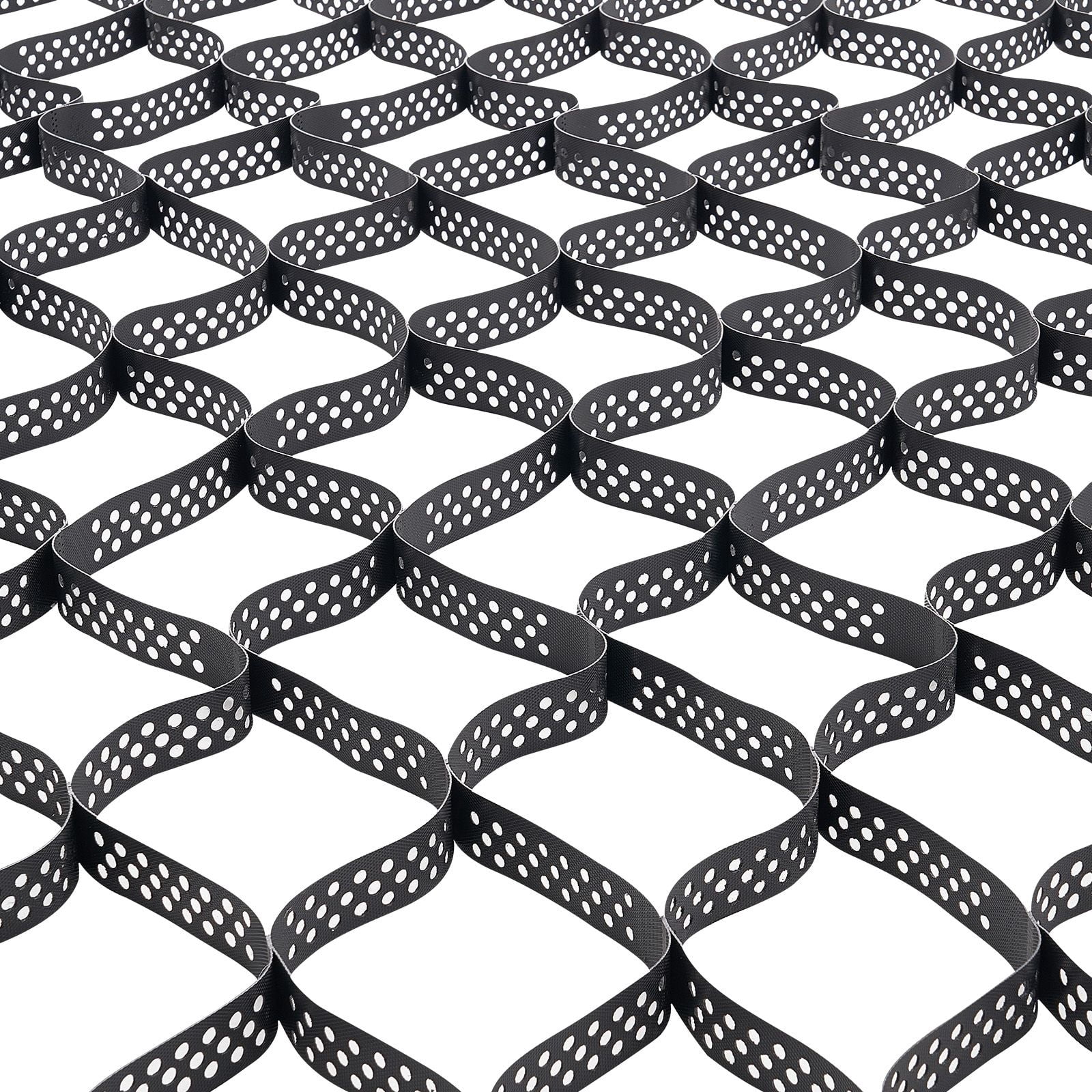 Gravel Grid, 1880 LBS Per Sq ft Grass Ground Retainer, Permeable Geo Grids Driveway Stabilization, for Garden, Patio, Walkway, RV Parking Slopes, 2 Inch Depth, 17.06x8.86FT/5200x2700mm