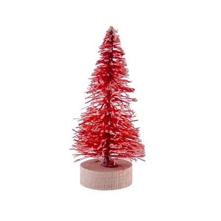 KABOER 10X DIY Christmas Tree 4.5CM Pine Tree Mini Trees Placed In The