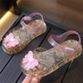 thumbnail image 4 of Girls' Sandals, Summer Flat Shoes, Waterproof Jelly Shoes, Girls' Closed Toe Beach Flat Shoes, Children'S Big Children, 4 of 6