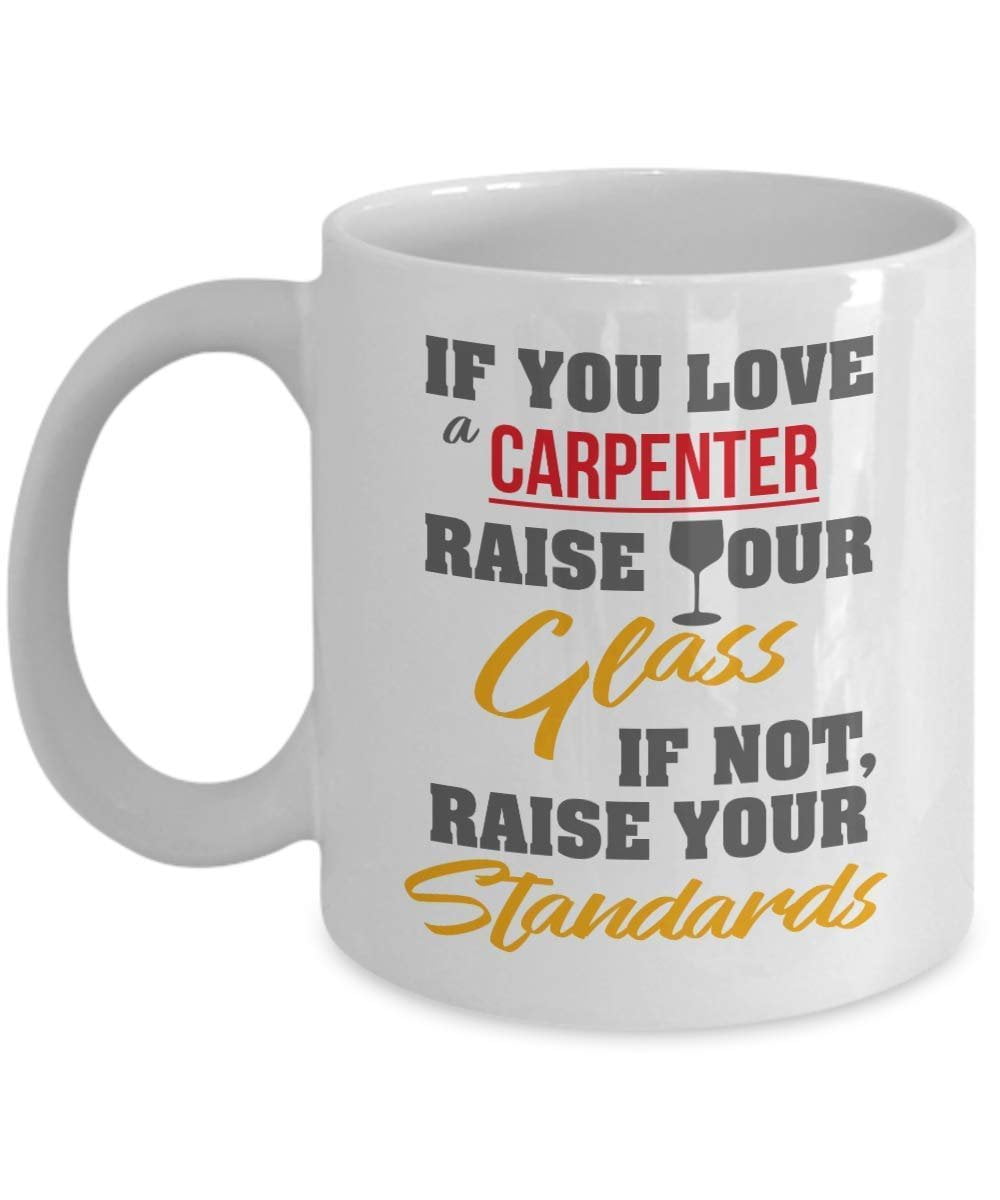 Carpenter coffee mug great gift idea for carpenters coffee mug