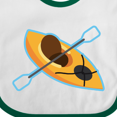 thumbnail image 4 of Inktastic Colorful Kayak Boys or Girls Baby Bib, 4 of 4
