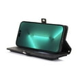 thumbnail image 4 of For Iphone 15 Pro Zipper Card Slot Buckle Wallet Leather Phone Case(Black),iPhone 16 Plus, 4 of 6