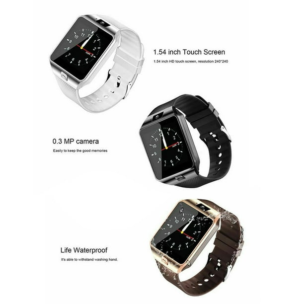 DZ09 Bluetooth Sport Smart Watch Support SIM Card 1.56 bluetooth smart watches inch Touch Screen Watche