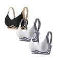 thumbnail image 2 of Bras For Women No Underwire Bra Wireless Comfortable Full Coverage Bralettes High Support Padded Sports Bras, 2 of 7