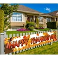thumbnail image 2 of Happy Thanksgiving Banner Happy Fall Lawn Yard Sign Party Supplies Thanksgiving Day Decorations Indoor Outdoor Fence Porch Decor, 2 of 4