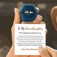 thumbnail image 4 of Oro Rhinestone 26 Anillo Inicial Joyería Letra Inicial Anillo Abierto con Rhinestone Anillo para Mujeres, 4 of 4