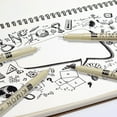 thumbnail image 4 of Bolígrafos Fineliner, bolígrafo de dibujo de 0.1mm para esbozos, paquete de 6, 4 of 6