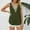 Army Green, variant on Idoravan Tank Tops for Women Fashion Women's Ladies V Neck Lace ing Tops Solid Color Sleeveless Blouse Vest