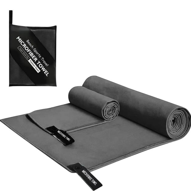 Serviette de Sport Gym Exercice Entraînement Physique Super Absorbante Séchage Rapide Microfibre