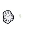 thumbnail image 1 of Reloj de pared,Reloj de pared interior nórdico con números romanos,Adhesivo de pared,Vinilo decorativo de pared con enredaderas colgantes para dormitorio (DIY),Vinilo decorativo de hojas, 1 of 8