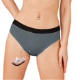 thumbnail image 1 of Short Pants for Daily Comfort and Leakproof Wicking Performance with High Waist Seamless Design, 1 of 4