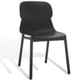 thumbnail image 6 of SAFAVIEH Couture Abbie Classic PP Solid Dining Side Chair, Black (Set of 2), 6 of 14