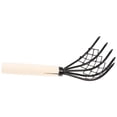 thumbnail image 3 of Tinksky 1Pc Stainless Steel Clam Rake with Net Bag Oyster Shell Digging Rake Black, 3 of 10