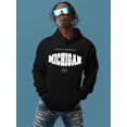 thumbnail image 2 of Michigan State Sports Style Hoodie Men -Image by Shutterstock, Male Small, 2 of 4